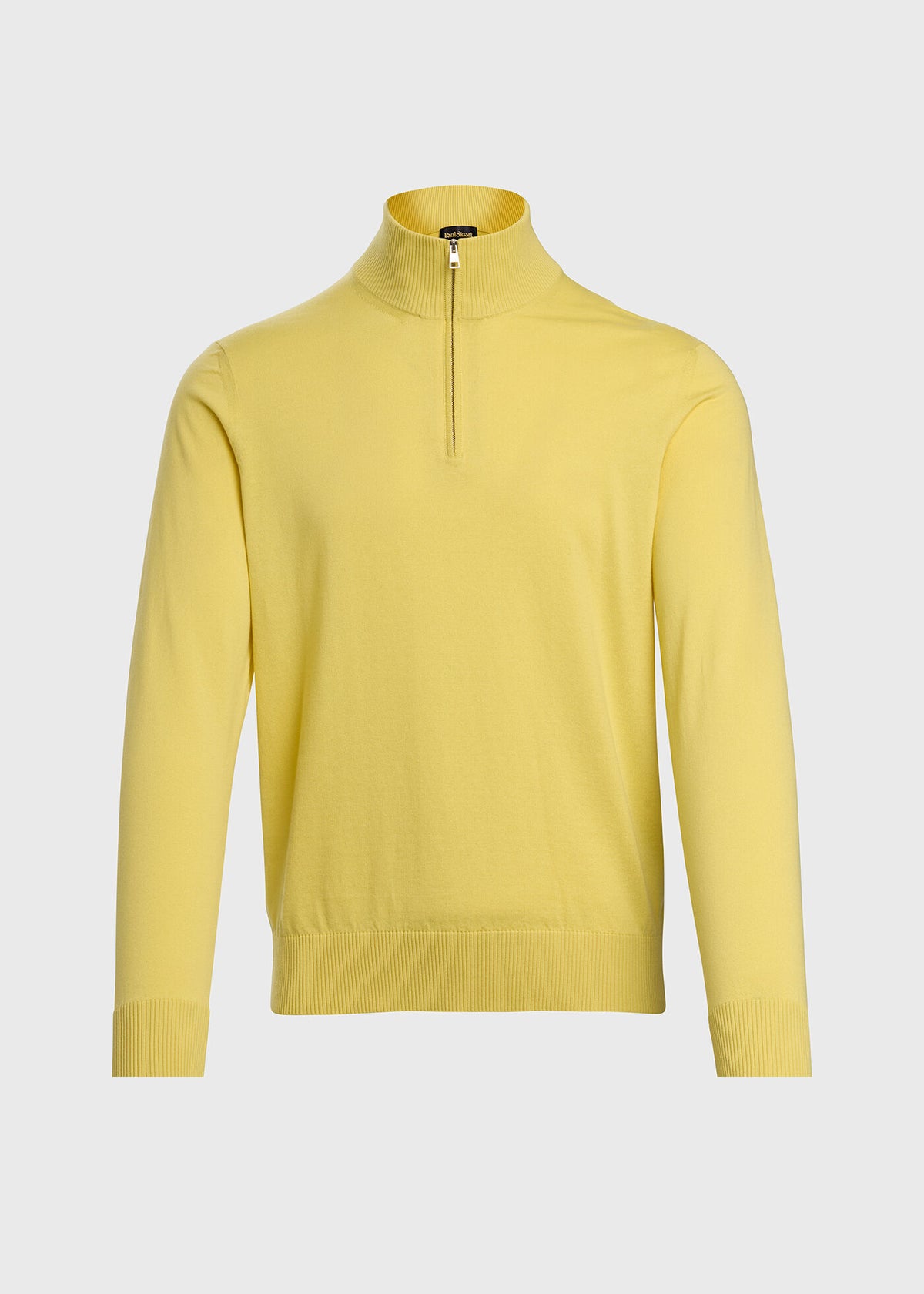 Paul Stuart Quality | Quarter Zip Cotton Sweater