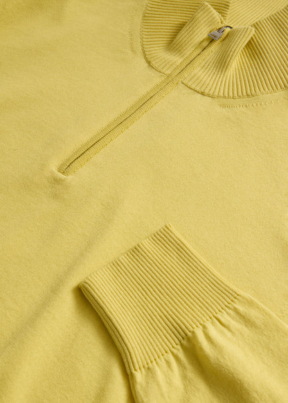 Paul Stuart Quality | Quarter Zip Cotton Sweater
