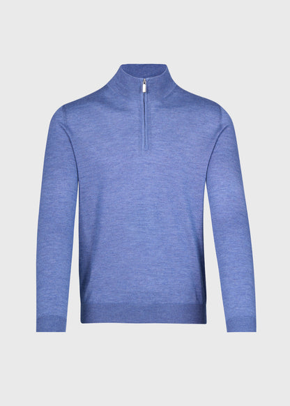 Paul Stuart Trending | Cashmere & Silk Quarter Zip Pullover