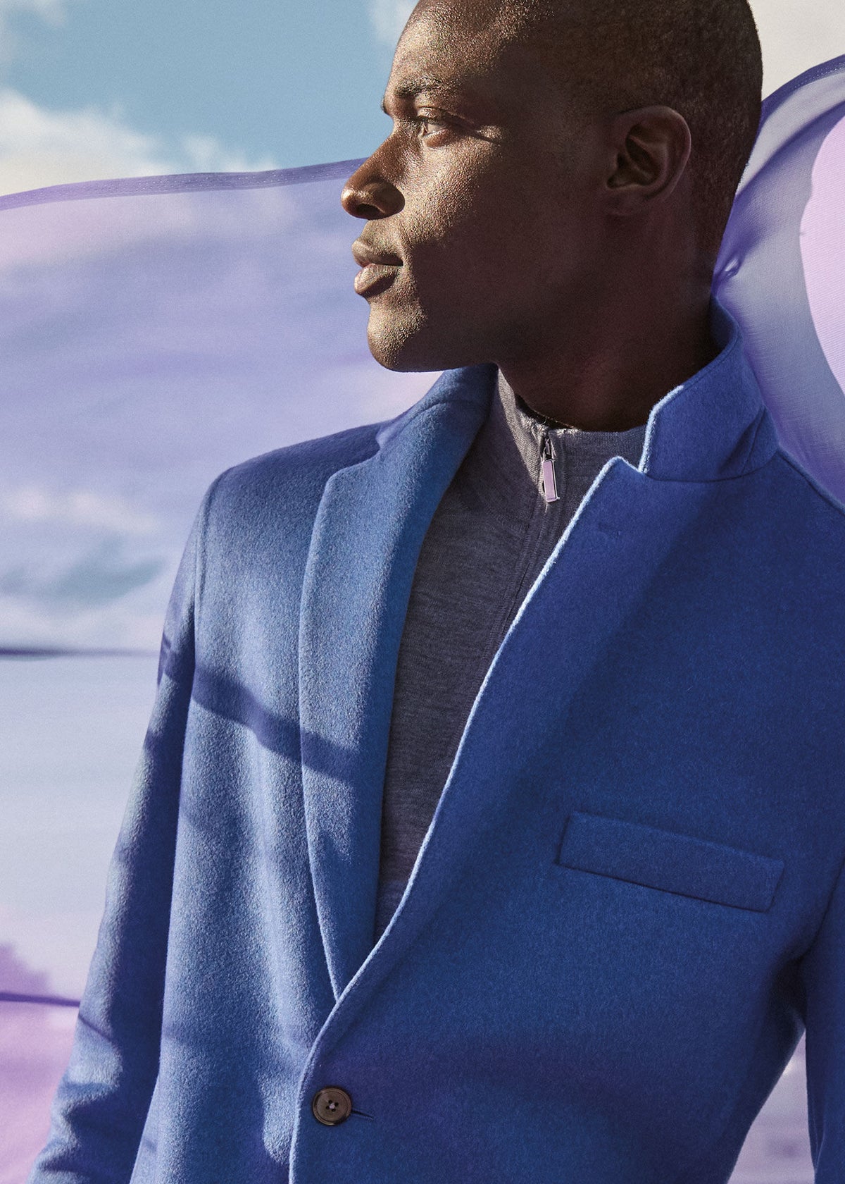 Paul Stuart Latest | Cashmere & Silk Quarter Zip Pullover