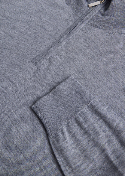 Paul Stuart Latest | Cashmere & Silk Quarter Zip Pullover