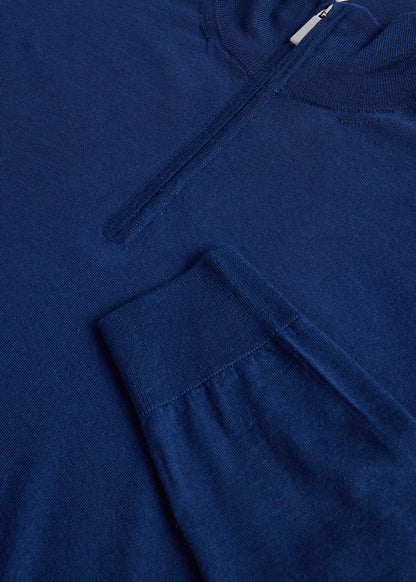 Paul Stuart Top Pick | Cashmere & Silk Quarter Zip Pullover