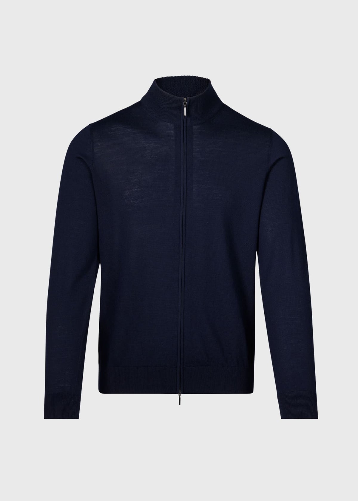 Paul Stuart Sale | Essential Merino Wool Zip Cardigan