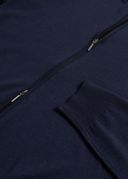 Paul Stuart Sale | Essential Merino Wool Zip Cardigan
