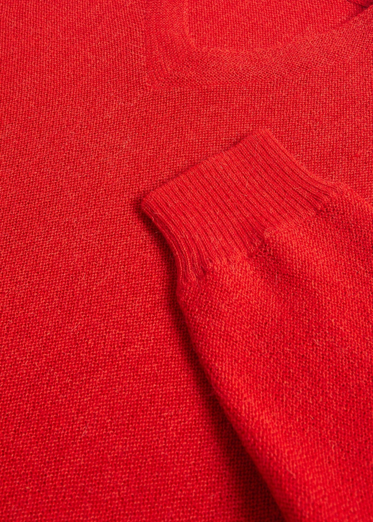 Paul Stuart Premium | Classic Alpaca Links V-Neck Sweater