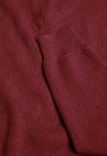 Paul Stuart Special Offer | Classic Alpaca Links V-Neck Sweater