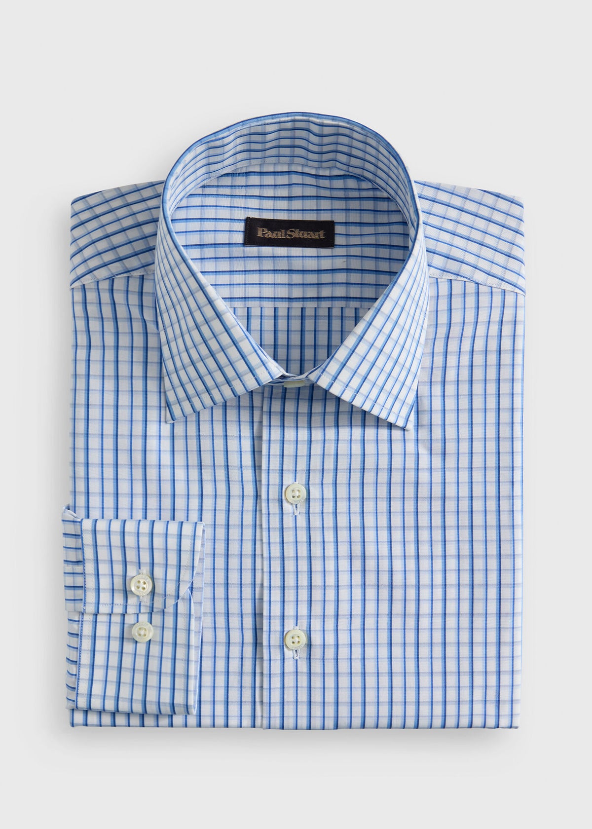 Paul Stuart Best Seller | All Year Cotton Tattersall Sport Shirt