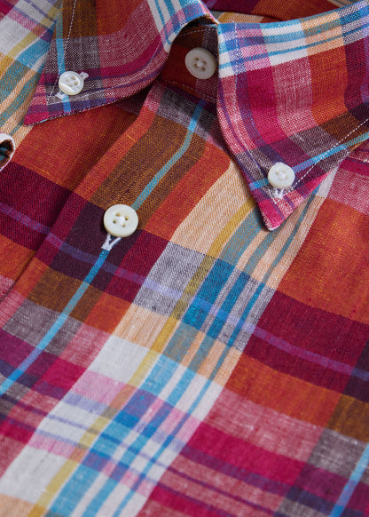 Paul Stuart Top Pick | Linen Madras Shirt