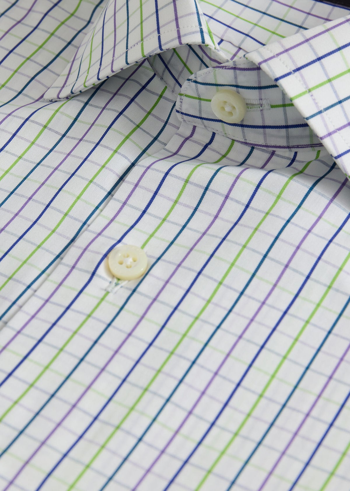 Paul Stuart Discount | All Year Cotton Tattersall Sport Shirt