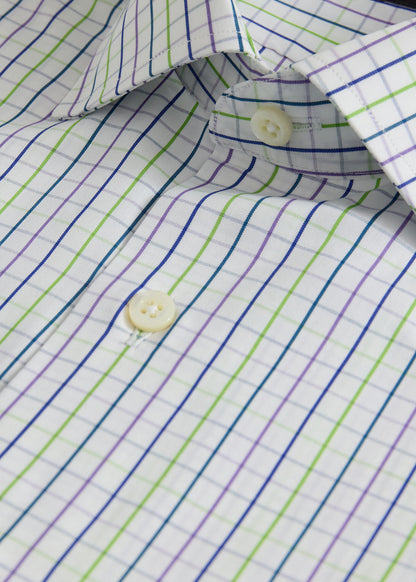 Paul Stuart Discount | All Year Cotton Tattersall Sport Shirt
