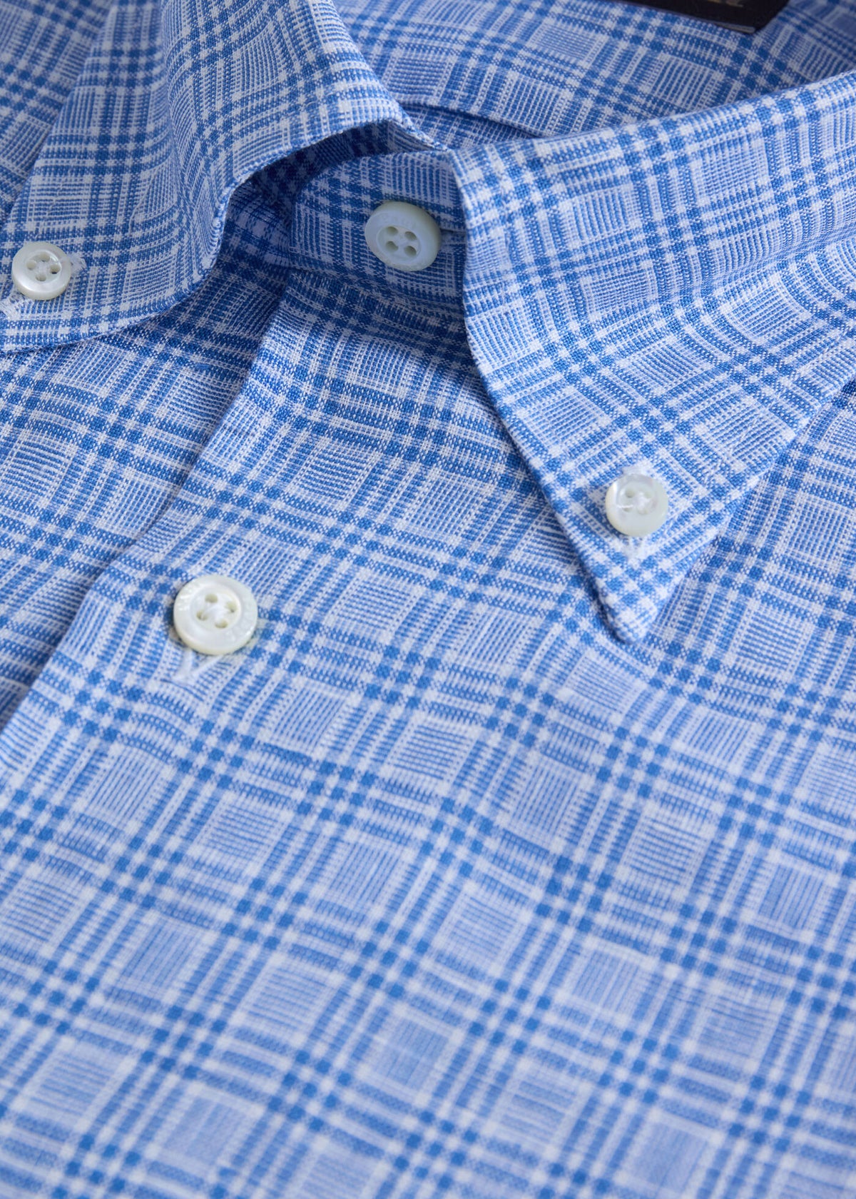 Paul Stuart Discount | Linen Plaid Shirt