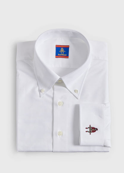 Paul Stuart Essential | Cotton Oxford Logo Sport Shirt