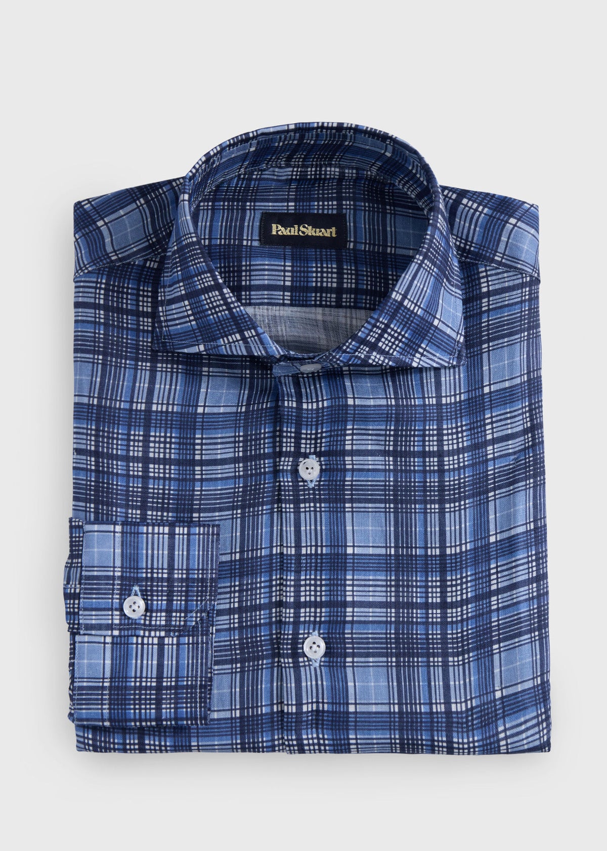 Paul Stuart Deals | Linen Flannel Sport Shirt