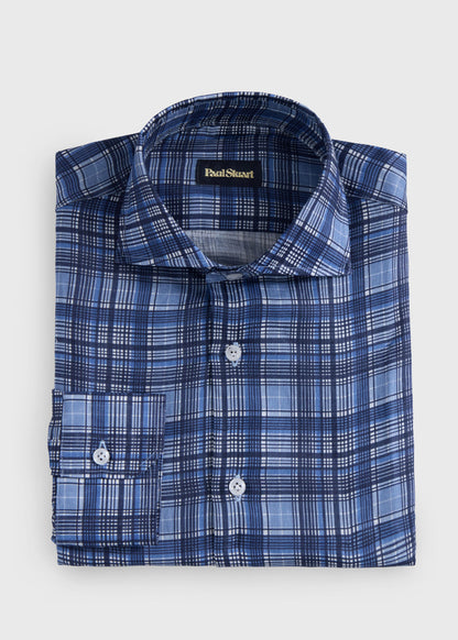 Paul Stuart Deals | Linen Flannel Sport Shirt