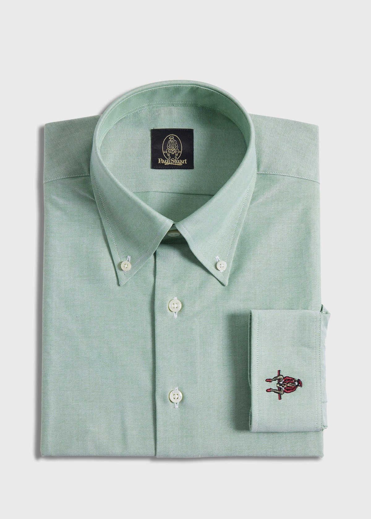 Paul Stuart Classic | Cotton Oxford Logo Sport Shirt