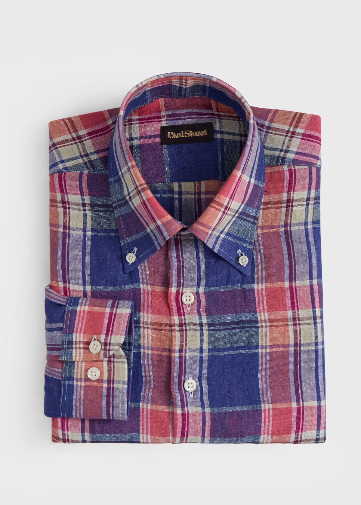 Paul Stuart Everyday | Linen Madras Shirt