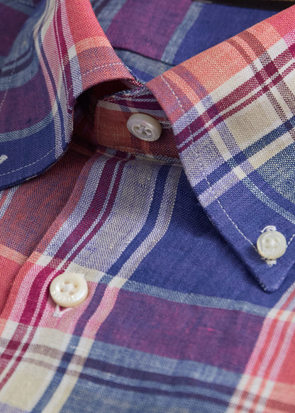 Paul Stuart Everyday | Linen Madras Shirt