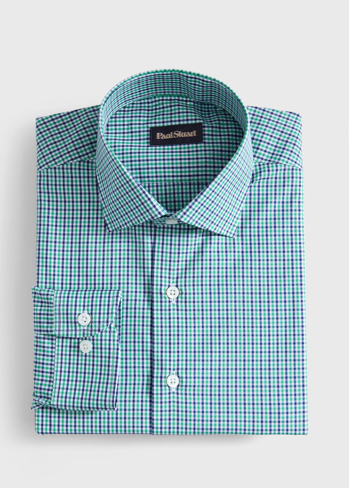 Paul Stuart Premium | Small Check Sport Shirt