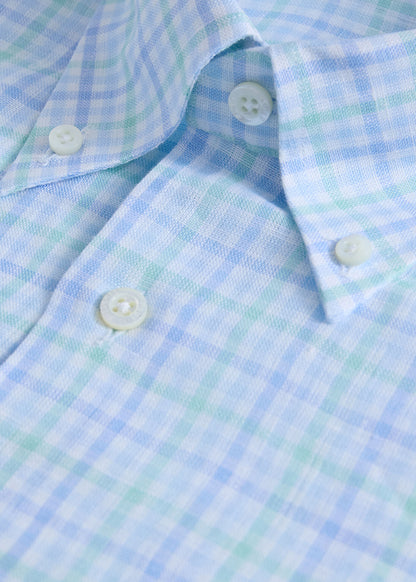 Paul Stuart Great Value | Linen Plaid Shirt