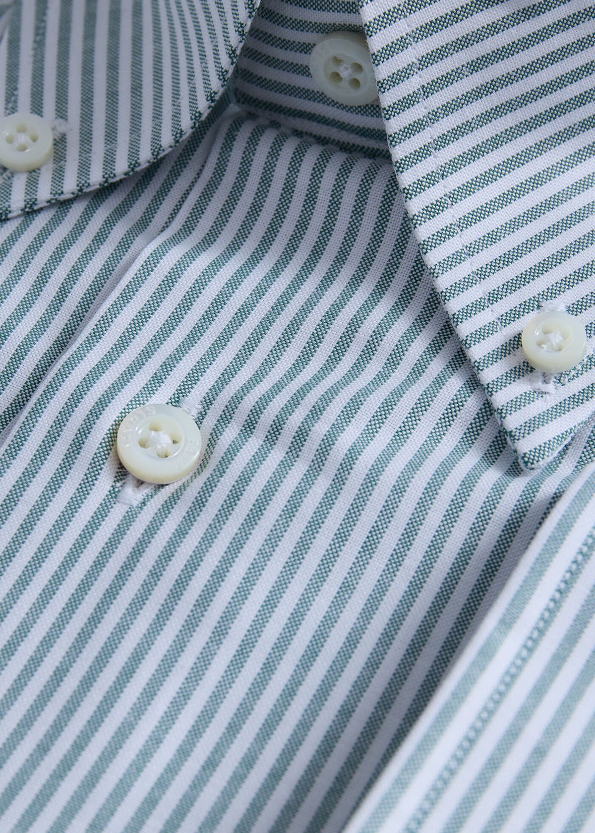 Paul Stuart Latest | Stripe Oxford Logo Sport Shirt
