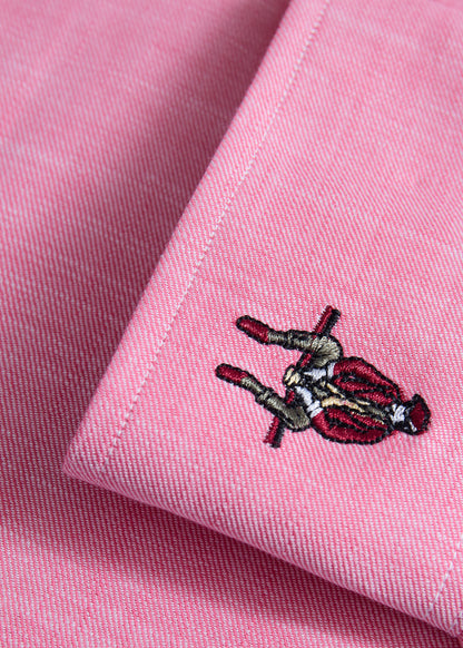 Paul Stuart Customer Favorite | Cotton Twill Logo Sport Shirt