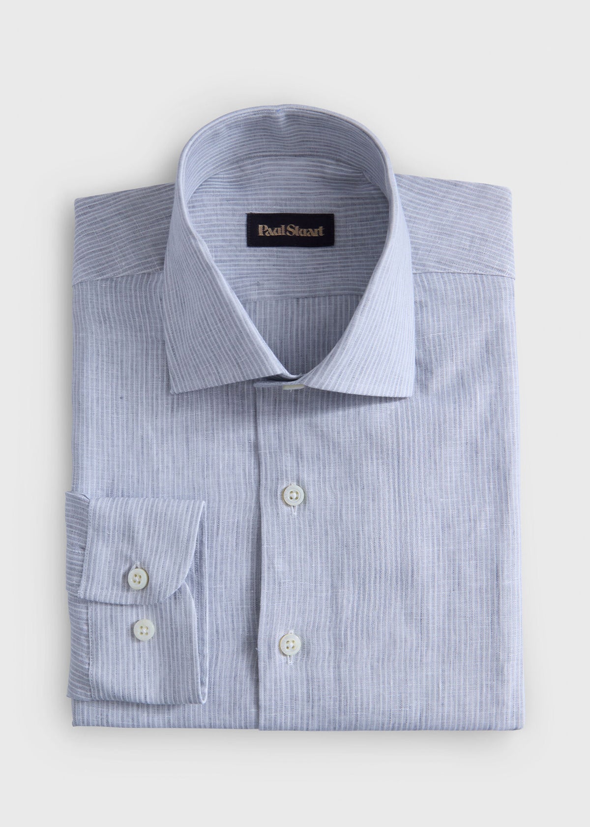Paul Stuart Signature | Linen Stripe Shirt