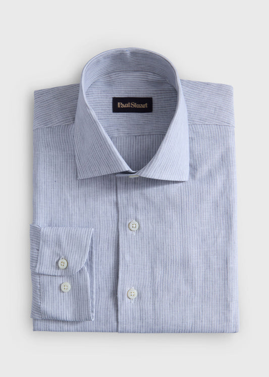Paul Stuart Signature | Linen Stripe Shirt