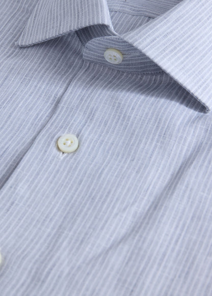 Paul Stuart Signature | Linen Stripe Shirt