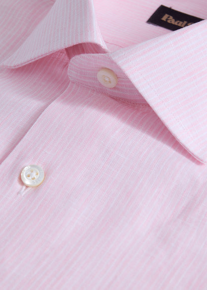 Paul Stuart Hot Sale | Linen Stripe Shirt