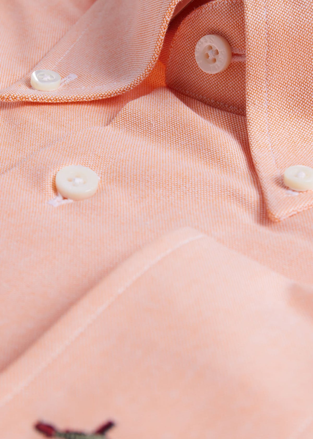 Paul Stuart Top Pick | Cotton Oxford Logo Sport Shirt