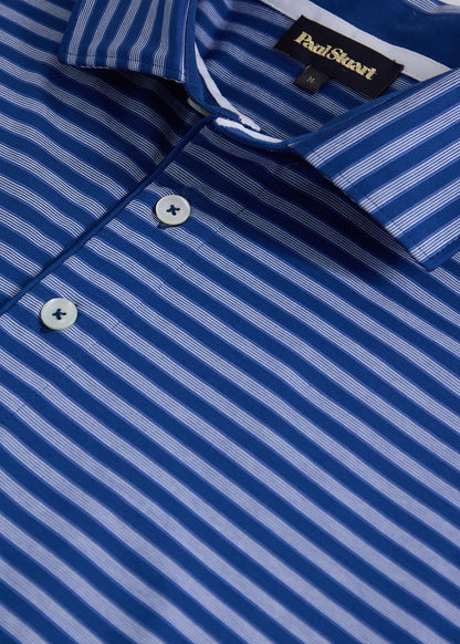 Paul Stuart Everyday | Deco Stripe Performance Polo