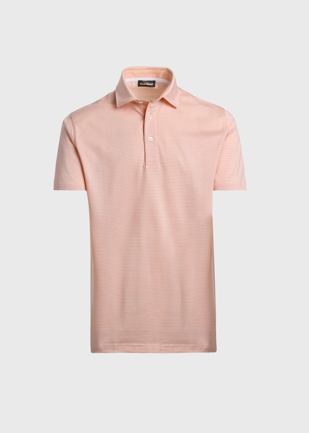 Paul Stuart Featured | Two-Tone Stripe Performance Polo