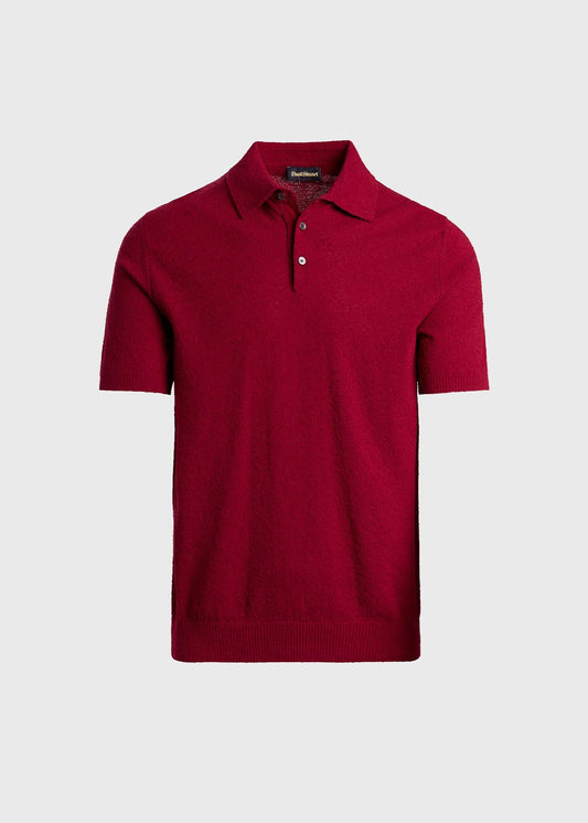 Paul Stuart Best Price | Bouclé Short Sleeve Polo