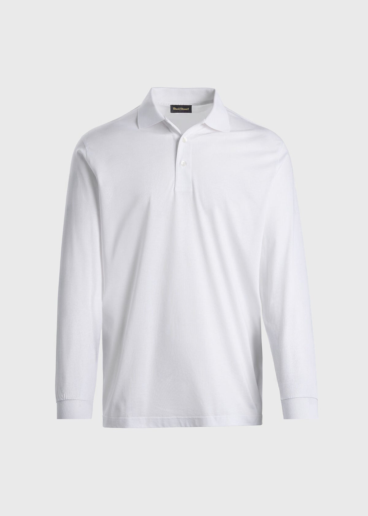 Paul Stuart Everyday | Mercerized Cotton Long Sleeve Polo Shirt