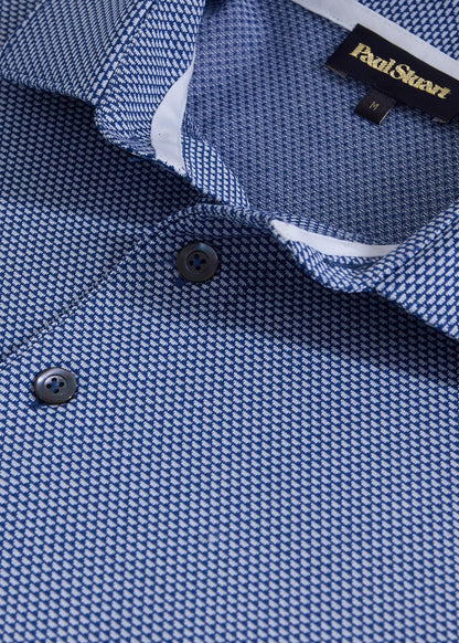 Paul Stuart Best Price | Solid Mélange Performance Polo