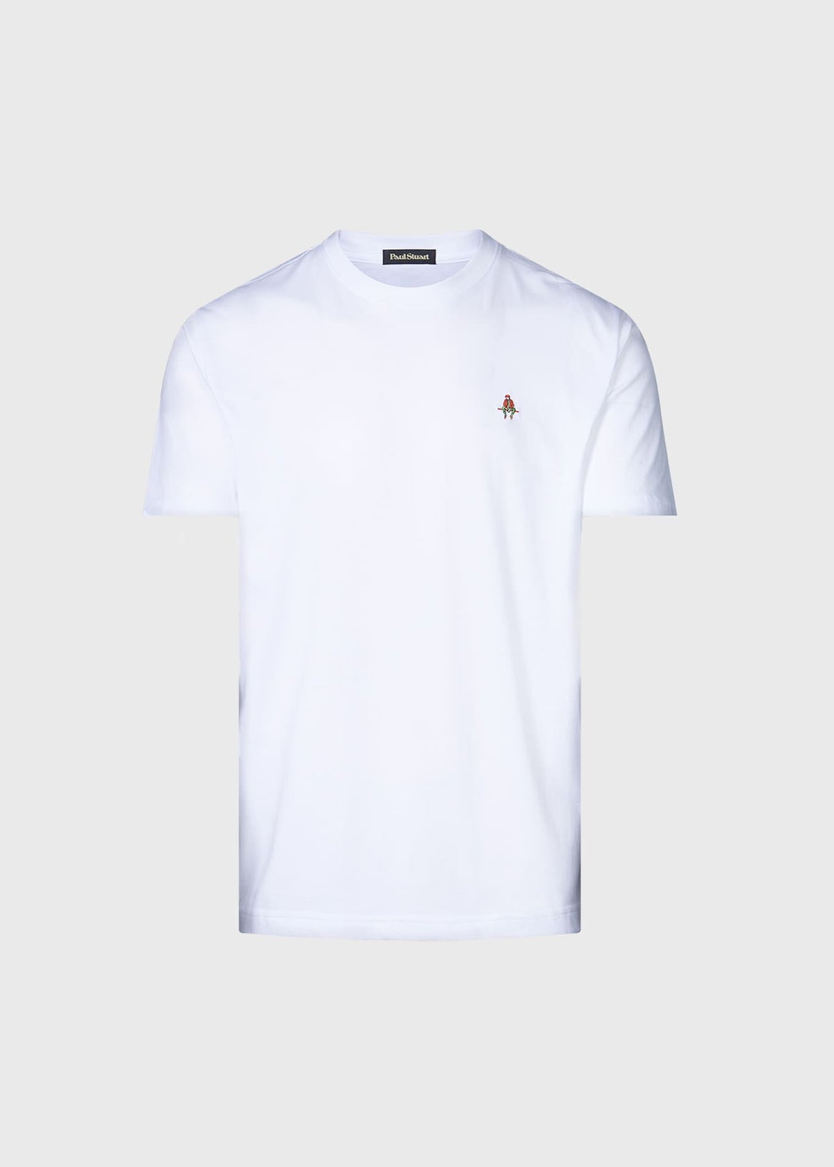 Paul Stuart New | Pima Interlock Logo T-Shirt