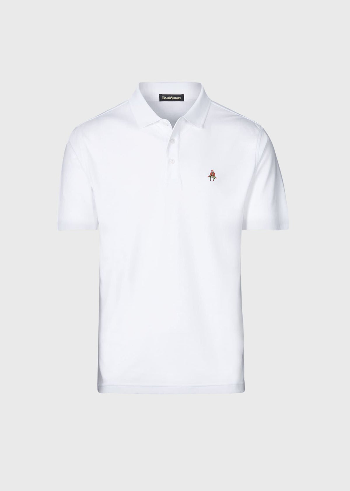 Paul Stuart Premium | Pima Interlock Logo Polo