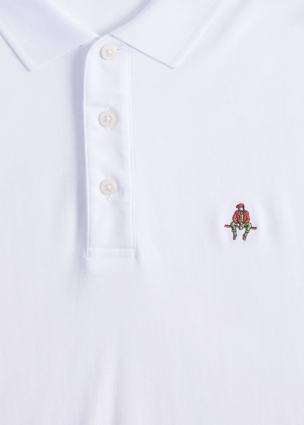 Paul Stuart Premium | Pima Interlock Logo Polo