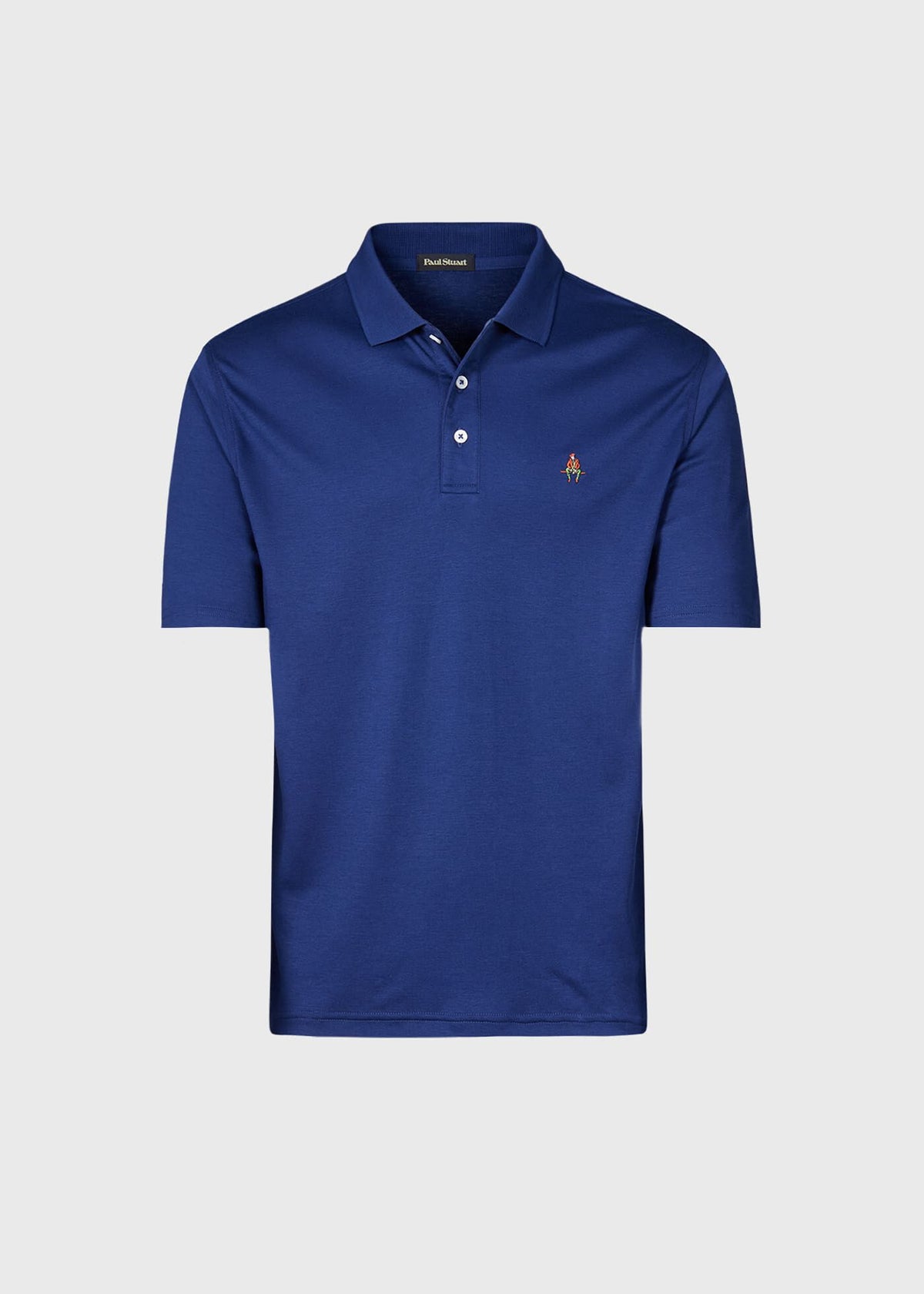 Paul Stuart Trending | Pima Interlock Logo Polo