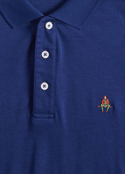 Paul Stuart Trending | Pima Interlock Logo Polo