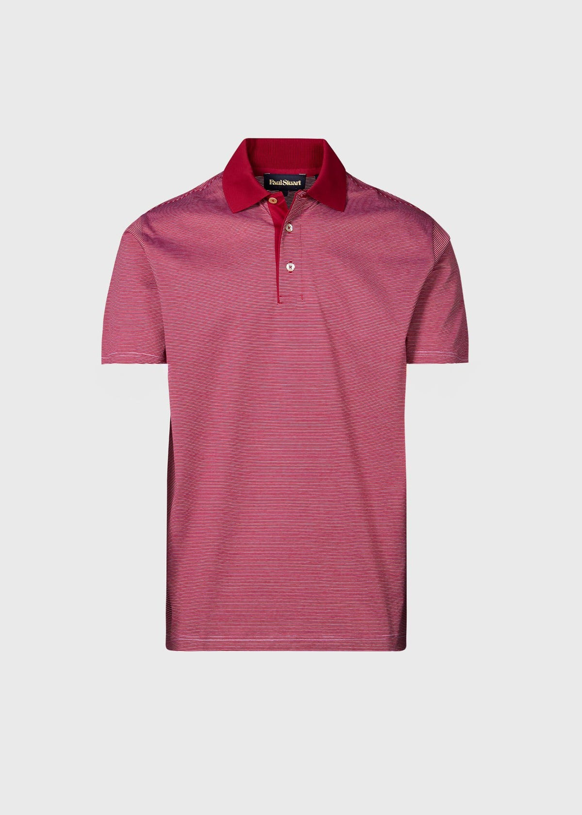 Paul Stuart Trusted | Italian Cotton Micro Stripe Polo