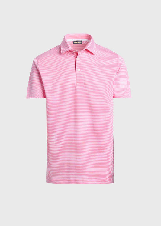 Paul Stuart Best Seller | Two-Tone Stripe Performance Polo