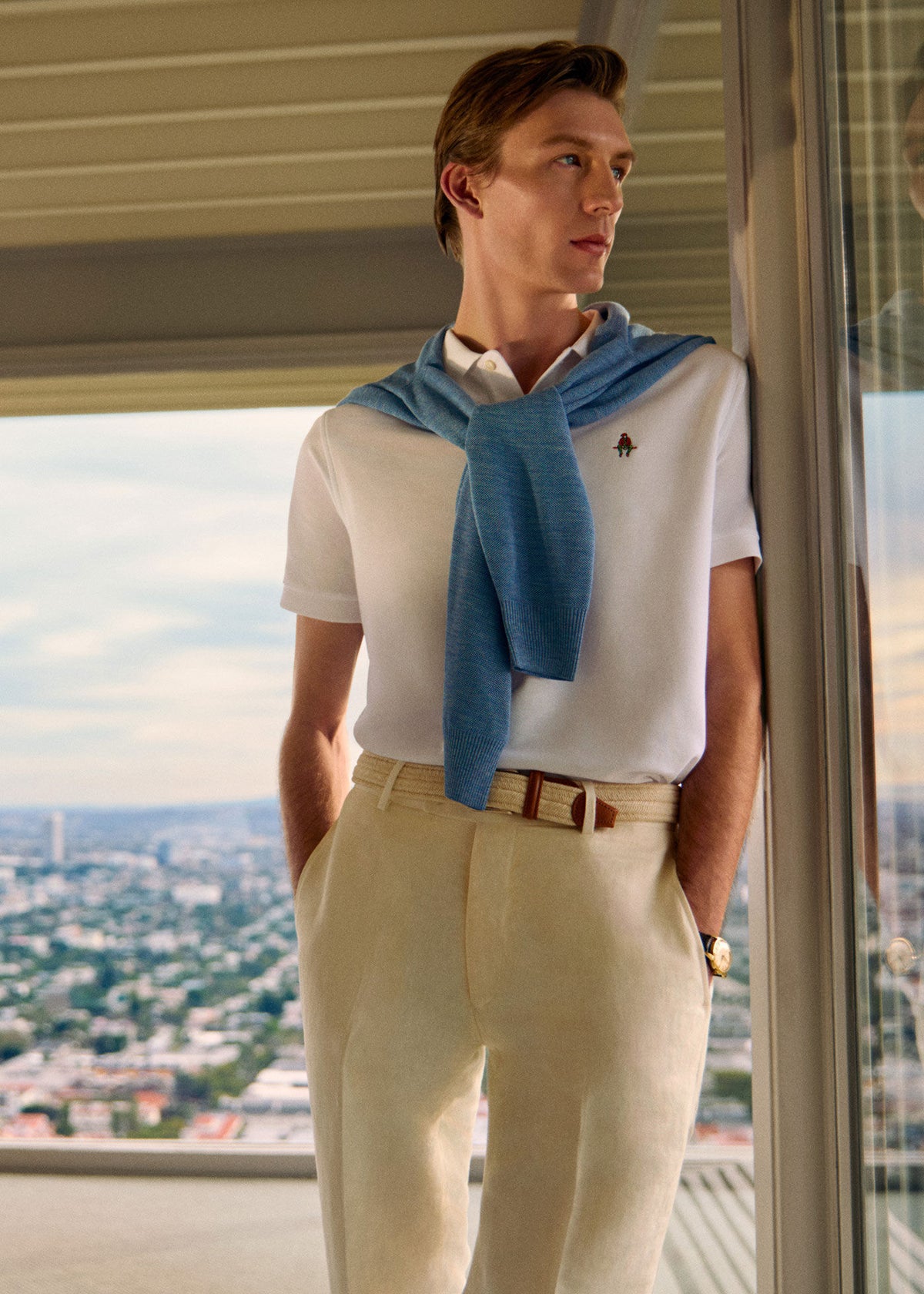 Paul Stuart Sale | Cotton Pique Logo Polo
