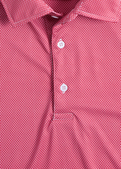 Paul Stuart Sale | Ultra Soft Deco Dot Performance Polo