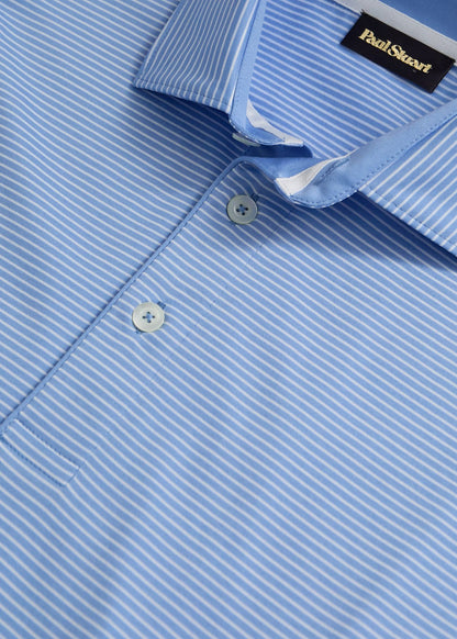 Paul Stuart Everyday | Two-Tone Stripe Performance Polo