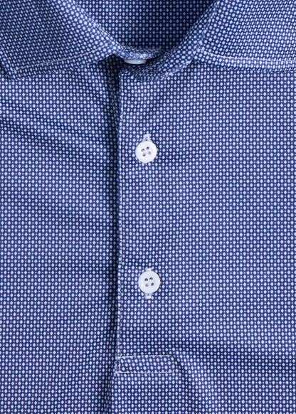 Paul Stuart New | Ultra Soft Deco Dot Performance Polo