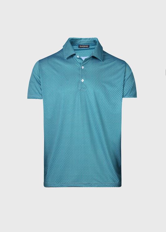 Paul Stuart Premium | Ultra Soft Deco Square Performance Polo