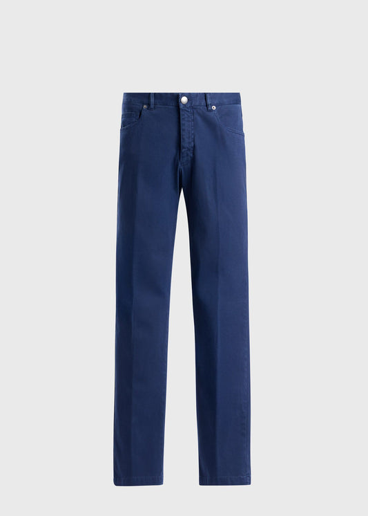 Paul Stuart Sale | Cotton Twill Five-Pocket Pant