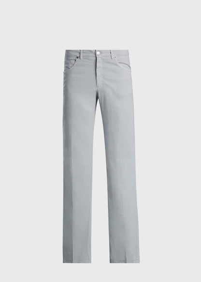 Paul Stuart Everyday | Cotton & Silk Five Pocket Pant