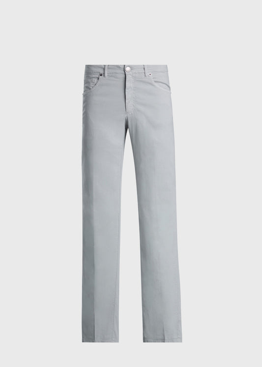 Paul Stuart Everyday | Cotton & Silk Five Pocket Pant